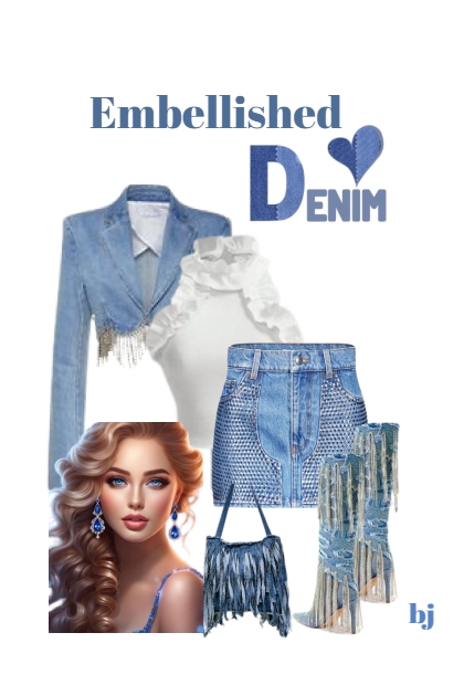 Embellished Denim