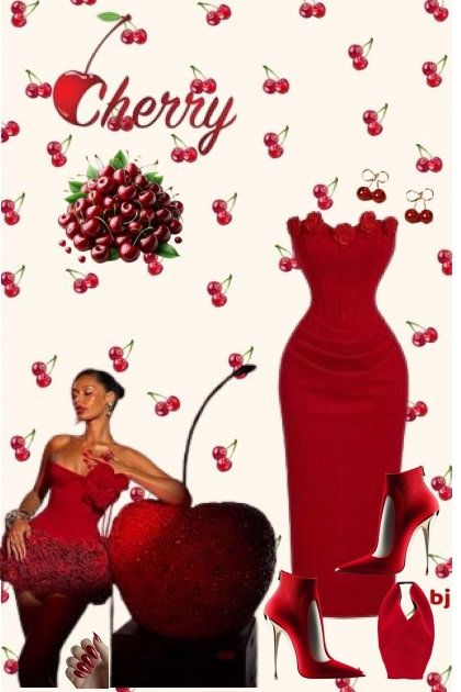 Cherry- Combinazione di moda