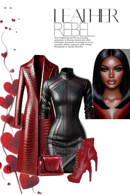 Leather Rebel...- Fashion set