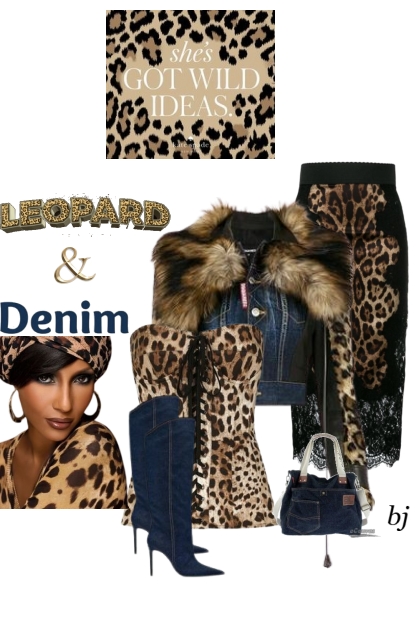 Leopard and Denim