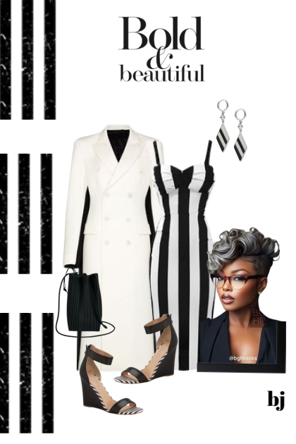 Bold and Beautiful Stripes- Fashion set