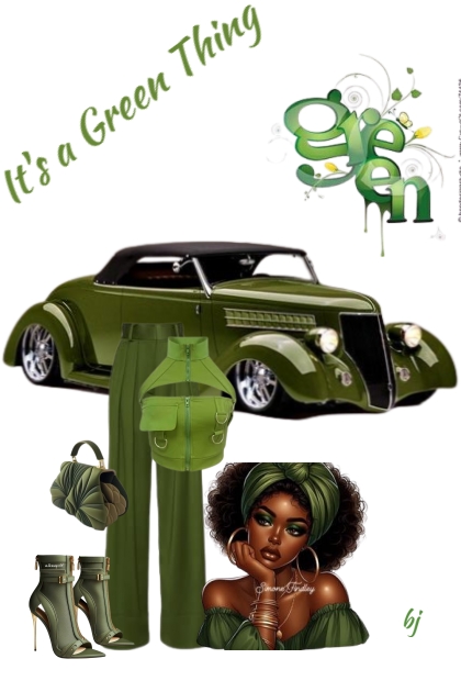 It's a Green Thing.......- Fashion set