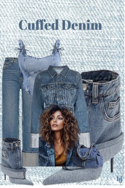 Cuffed Denim