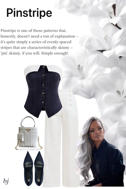 Pinstripe Fashion.......
