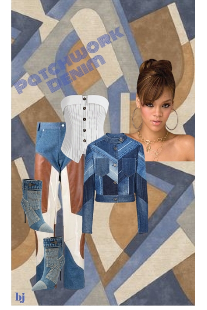 Patchwork Denim...