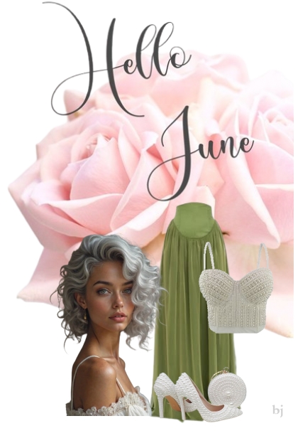 June--Roses and Pearls