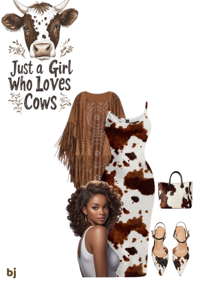 Just a Girl Who Loves Cows