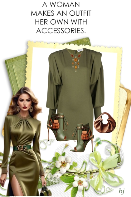 A Woman Make an Outfit Her Own...