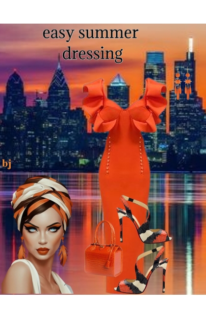Easy Summer Dressing.....