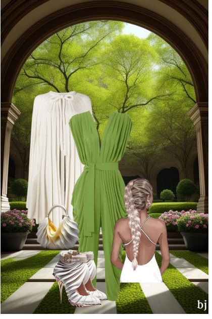 Sleeveless V-Neck Jumpsuit