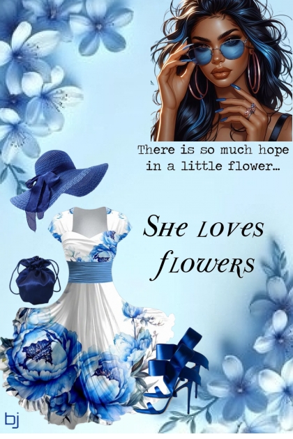 A Little Flower- Modna kombinacija