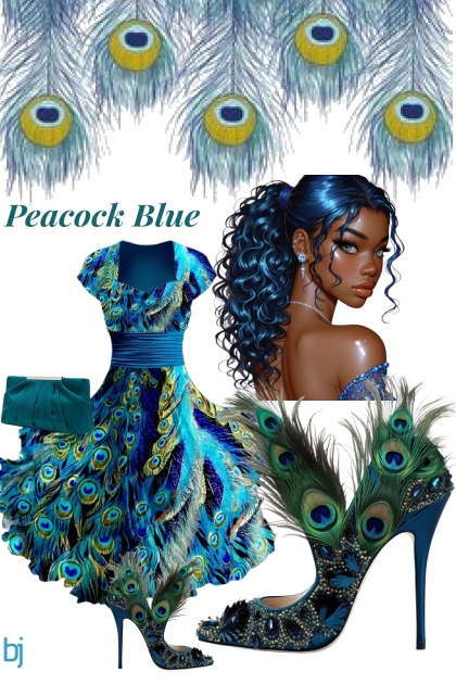 Peacock Blue...
