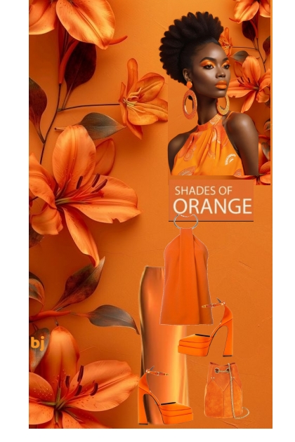 Shades of Orange....- Combinaciónde moda