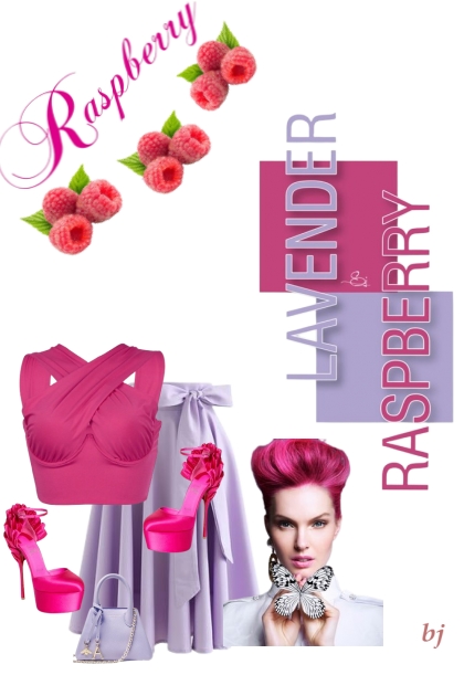 Lavender and Raspberry