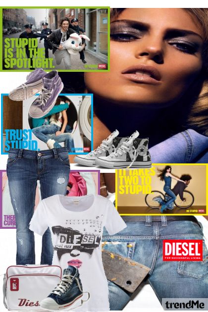 diesel for desire- Combinazione di moda