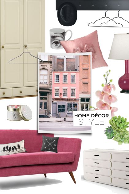 home decor style- combinação de moda