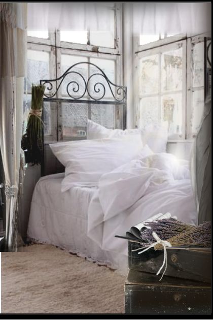 vintage bed- Fashion set