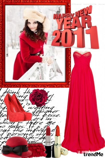 HAPPY NEW YEAR 2011- combinação de moda