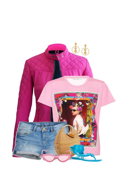 Pink Dream- combinação de moda