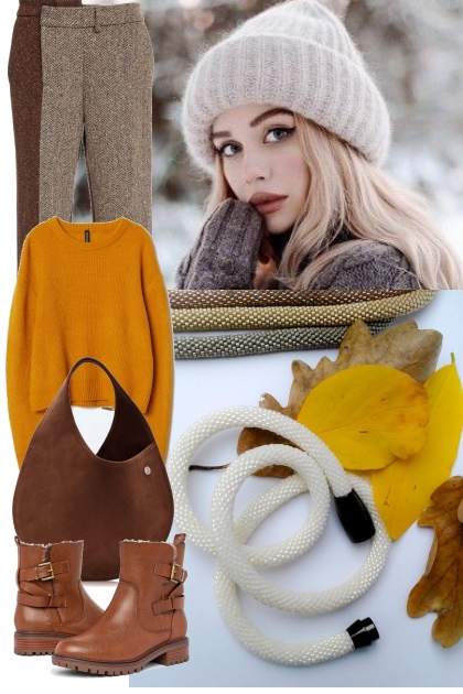 A Could winter!- Combinazione di moda