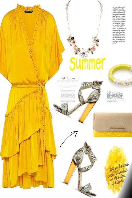 Yellow Passion- Combinaciónde moda