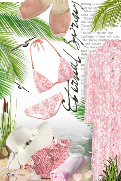 pink summer- Modna kombinacija