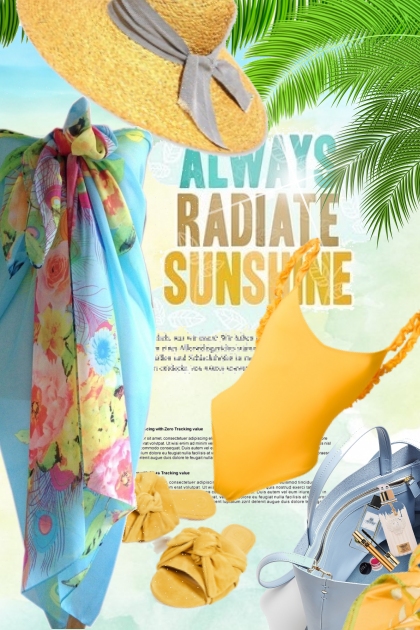 Always radiant sunshine- Combinazione di moda