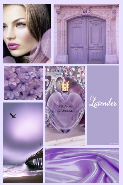 Lavender- Combinaciónde moda