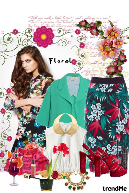 Floral <3- コーディネート
