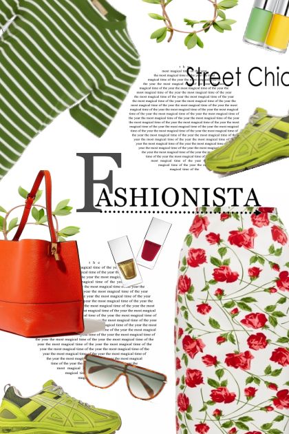 Stripes & Floral - Модное сочетание