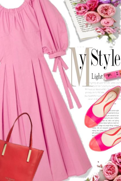 Pink Roses- Combinaciónde moda