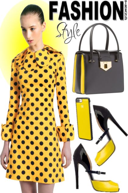 Yellow & Black!- Fashion set