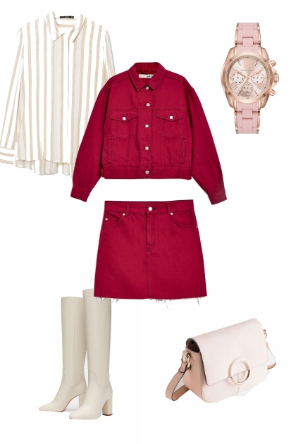 cherry suit 1- Combinaciónde moda