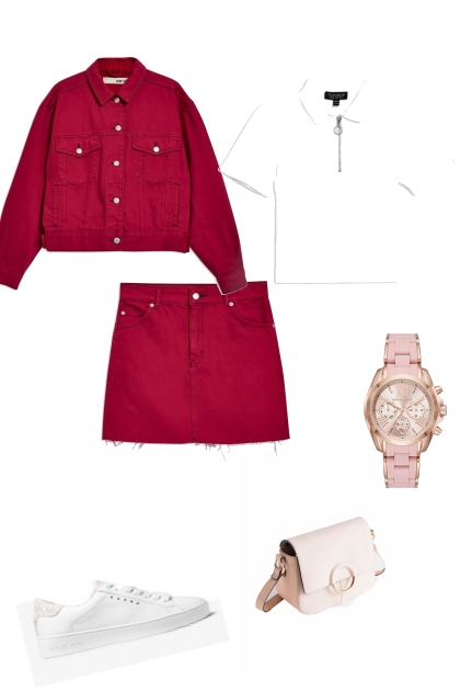 cherry suit 2- Combinaciónde moda