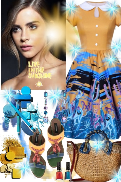 magic of summer- Combinazione di moda