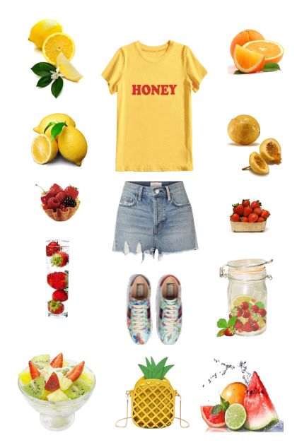 Honey Bun- combinação de moda