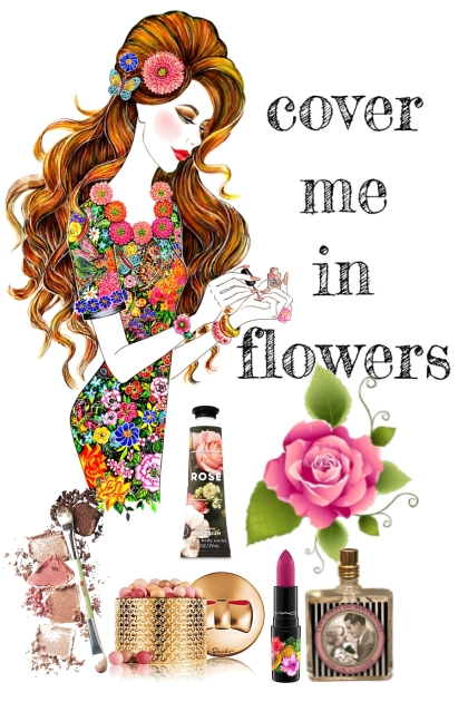 Cover Me in Flowers- Modna kombinacija