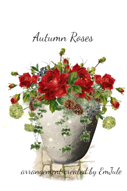 Autumn Roses- Modna kombinacija