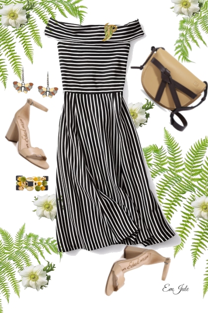 Fern Stripe- Combinazione di moda