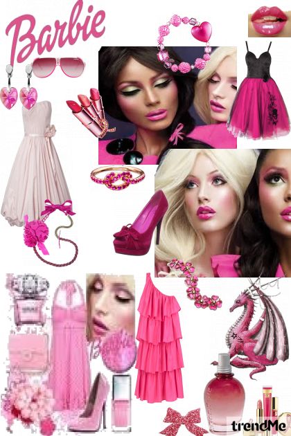 'barbie'- Fashion set