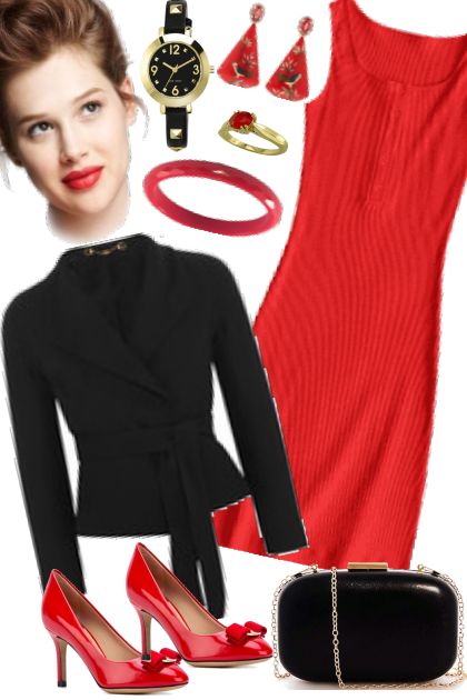 Red Tuesday- Fashion set