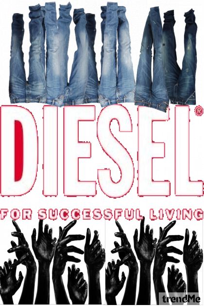 diesel jeans- Kreacja