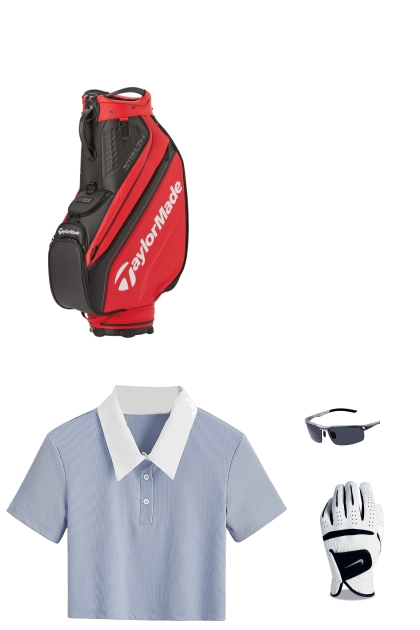 Golflädchen Golf- Combinazione di moda