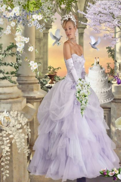 Lavender Bride!- Fashion set