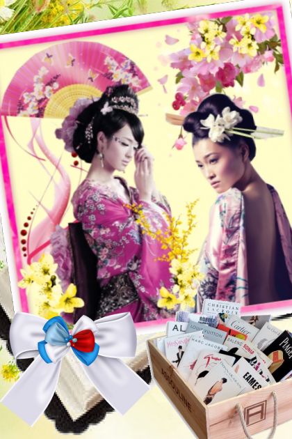 Geishas--Scrapbook Memories!- Combinazione di moda