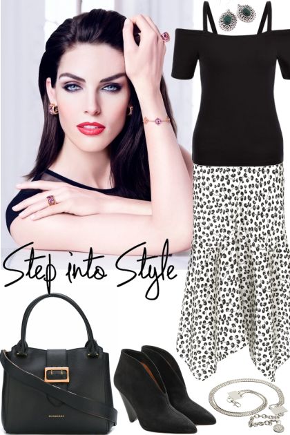 Black & White Style!- Fashion set
