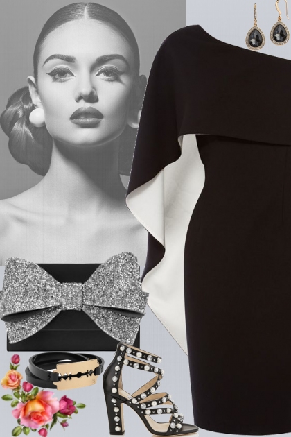 Elegant Little Black Dress!- Модное сочетание