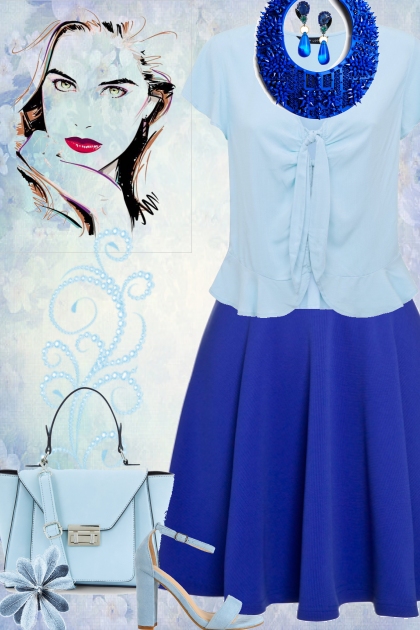 Everyone Can Wear Some Shade Of Blue!- Fashion set