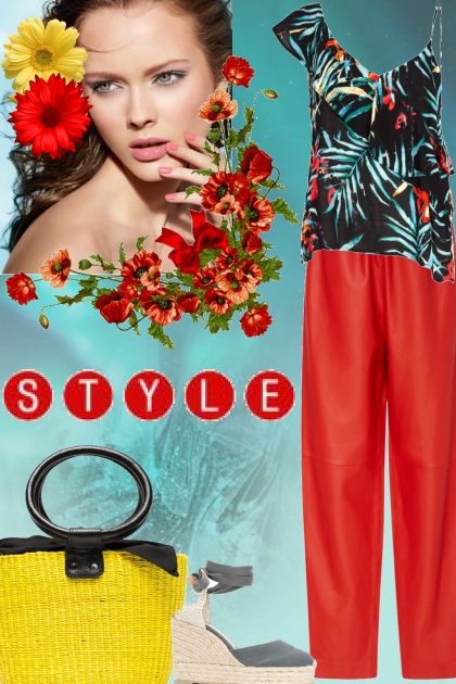 Tropical Style!- Modna kombinacija