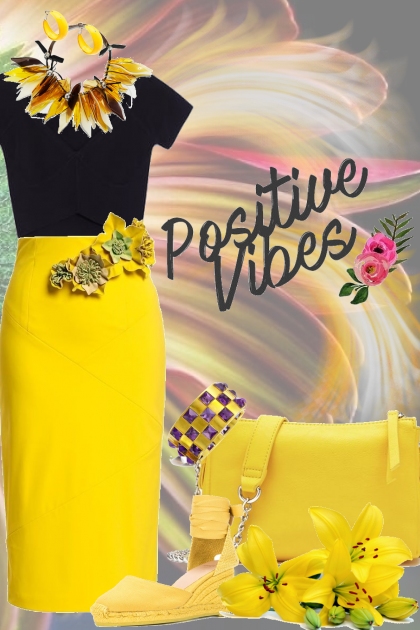 Positive Vibes!- Fashion set